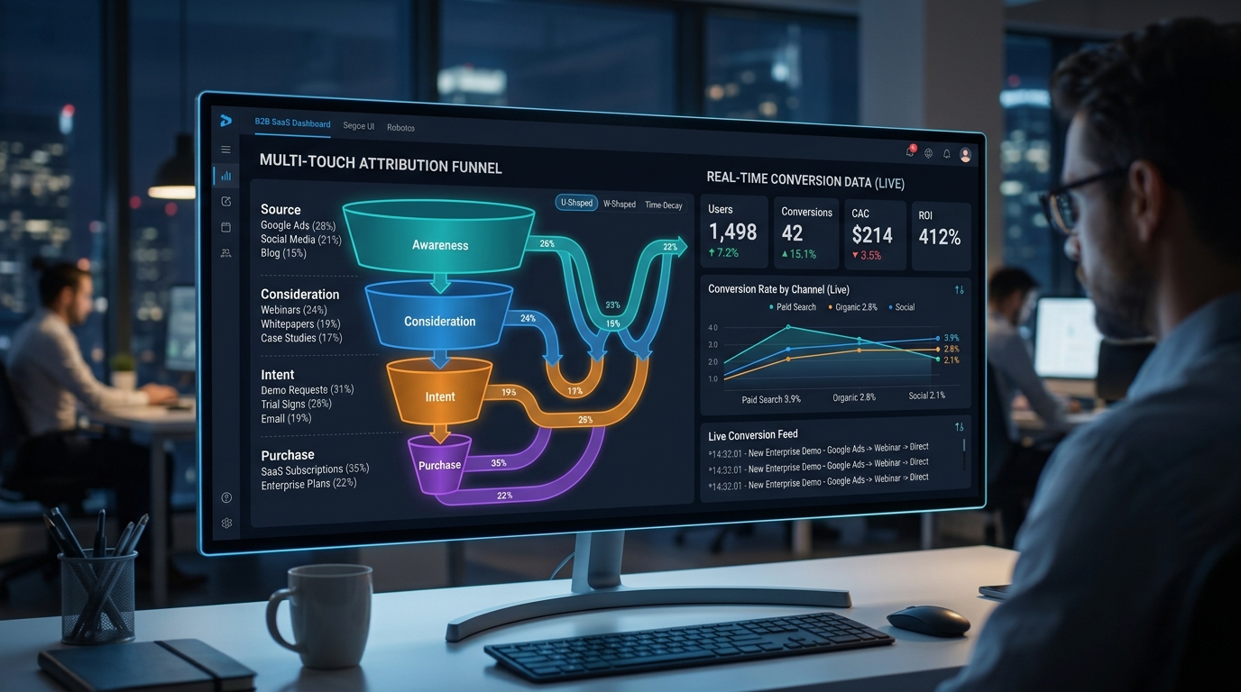 Embudo Multi-Touch y Trazabilidad de Conversión