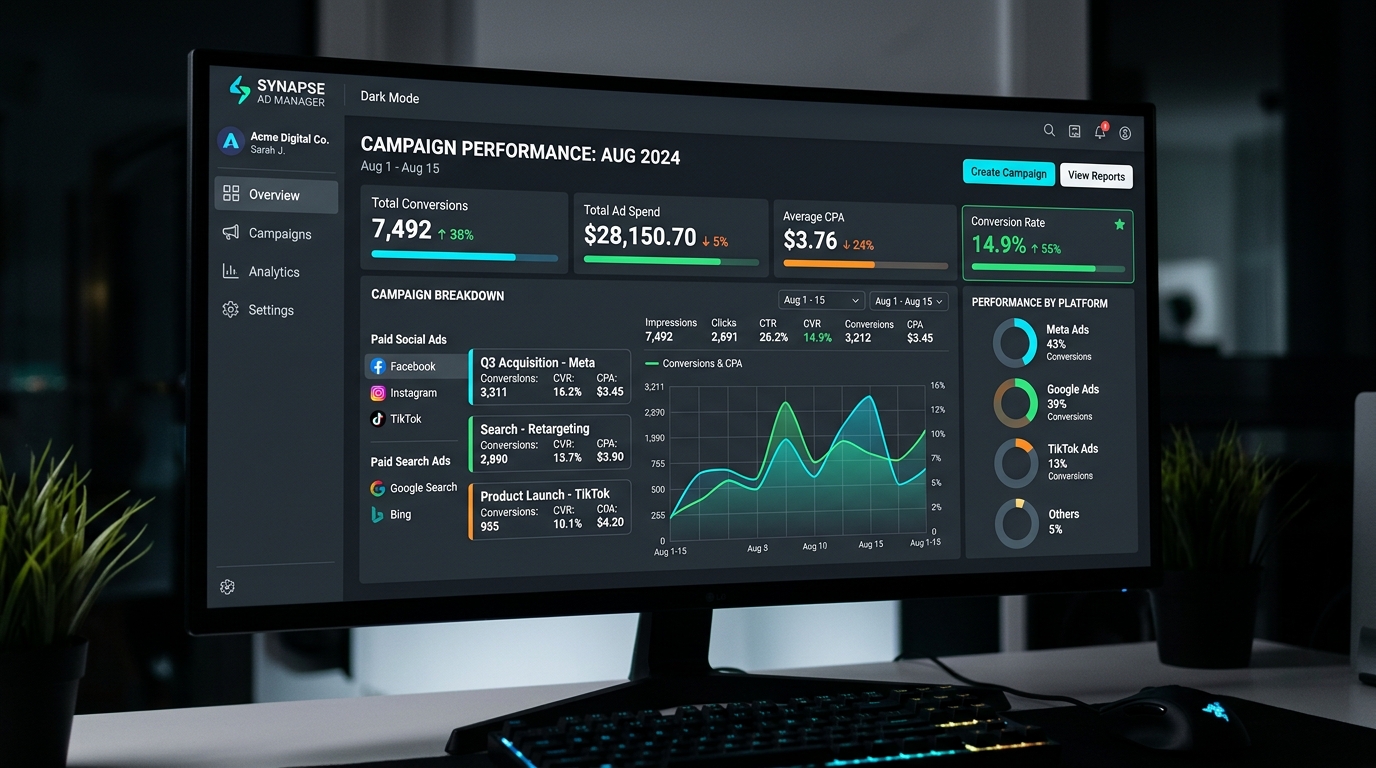 Gestión y Optimización Continua de Campañas de Pago